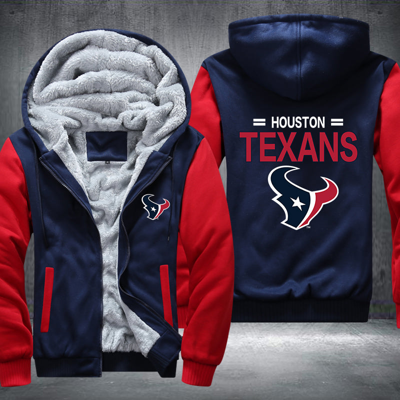 NFL HOUSTON TEXANS THICK FLEECE JACKET