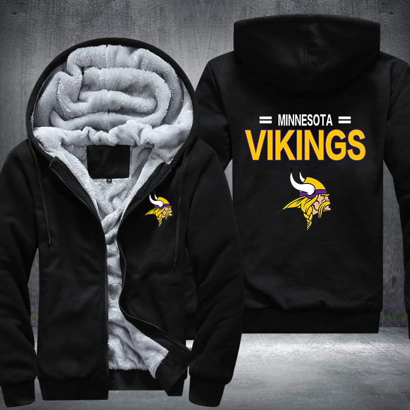 NFL MINNESOTA VIKINGS THICK FLEECE JACKET