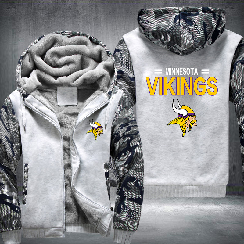 NFL MINNESOTA VIKINGS THICK FLEECE JACKET