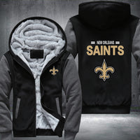 Thumbnail for NFL NEW ORLEANS SAINTS THICK FLEECE JACKET