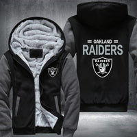Thumbnail for NFL OAKLAND RAIDERS THICK FLEECE JACKET