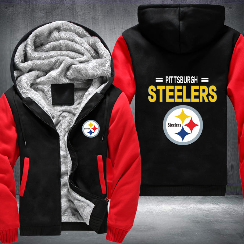 NFL PITTSBURGH STEELERS THICK FLEECE JACKET