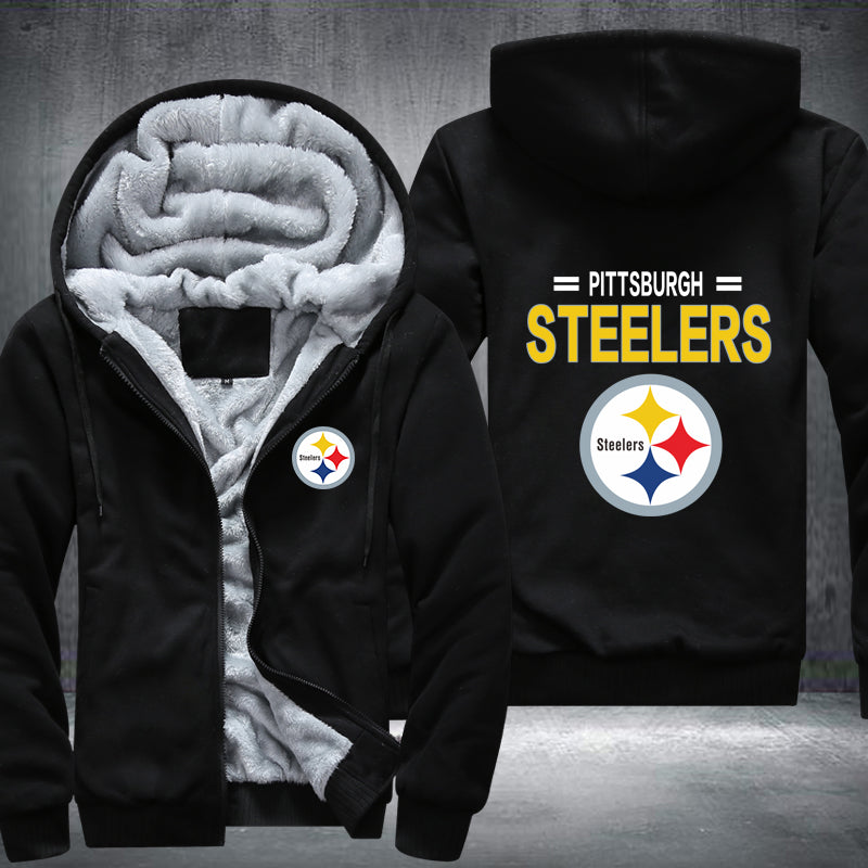 NFL PITTSBURGH STEELERS THICK FLEECE JACKET