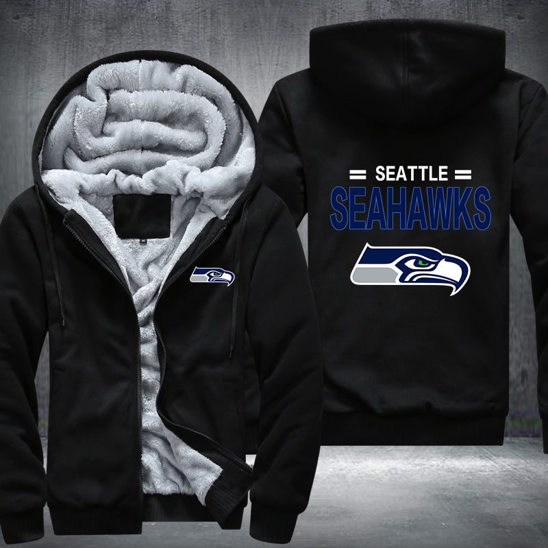 NFL SEATTLE SEAHAWKS THICK FLEECE JACKET