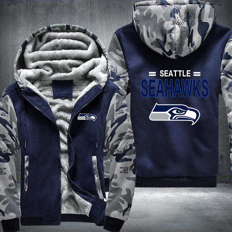 NFL SEATTLE SEAHAWKS THICK FLEECE JACKET