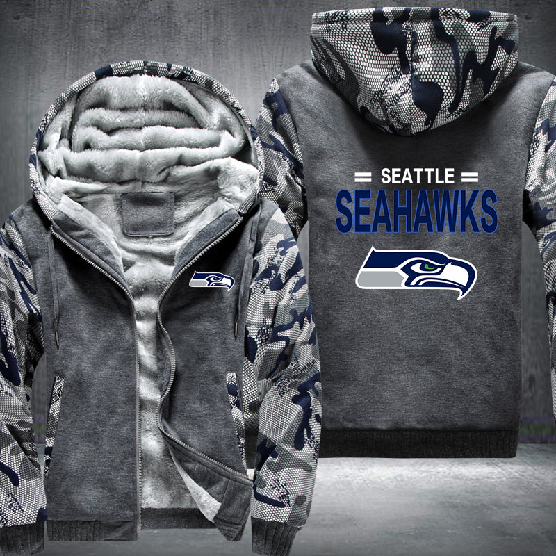 NFL SEATTLE SEAHAWKS THICK FLEECE JACKET