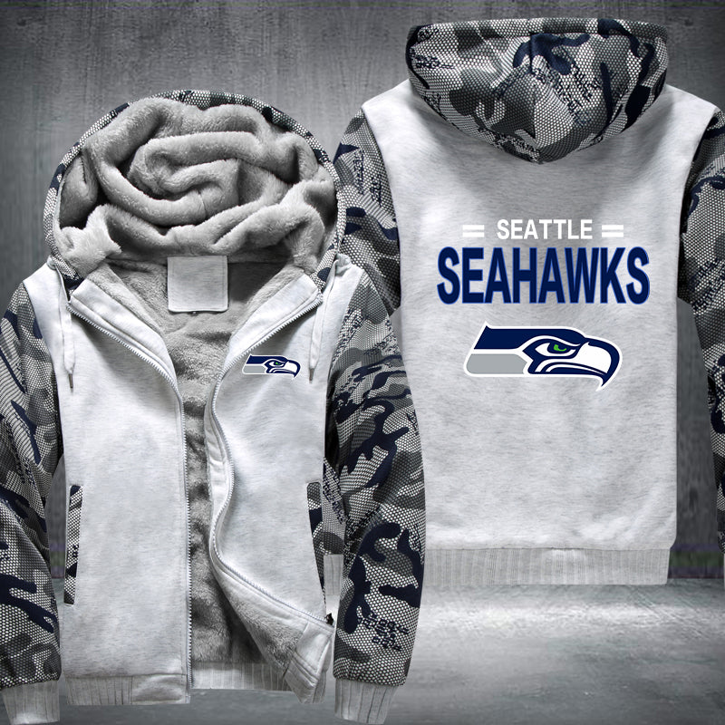 NFL SEATTLE SEAHAWKS THICK FLEECE JACKET