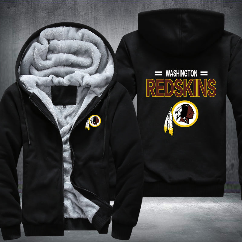 NFL WASHINGTON REDSKINS THICK FLEECE JACKET