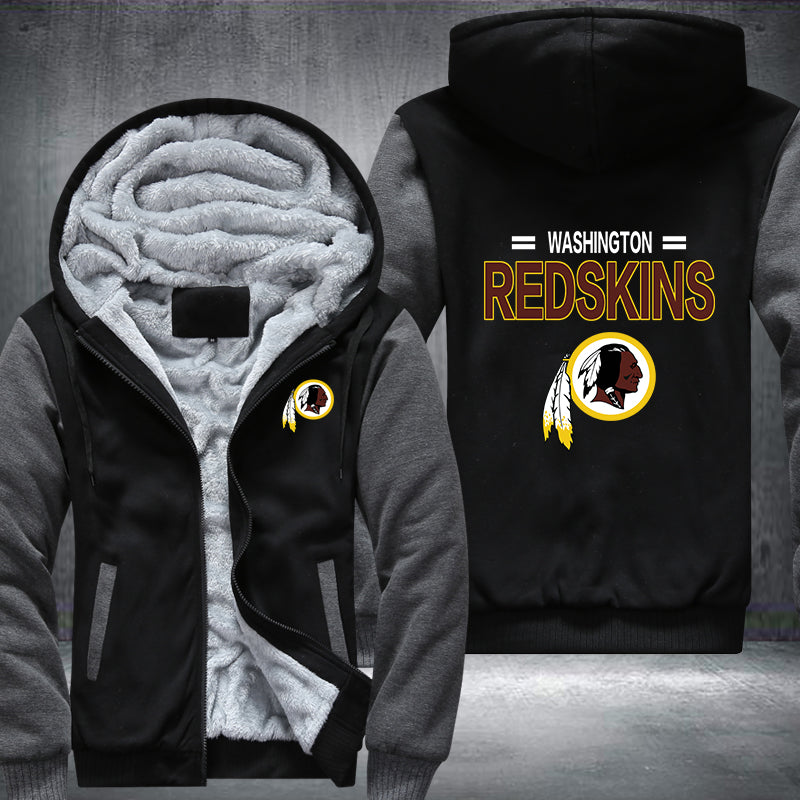 NFL WASHINGTON REDSKINS THICK FLEECE JACKET
