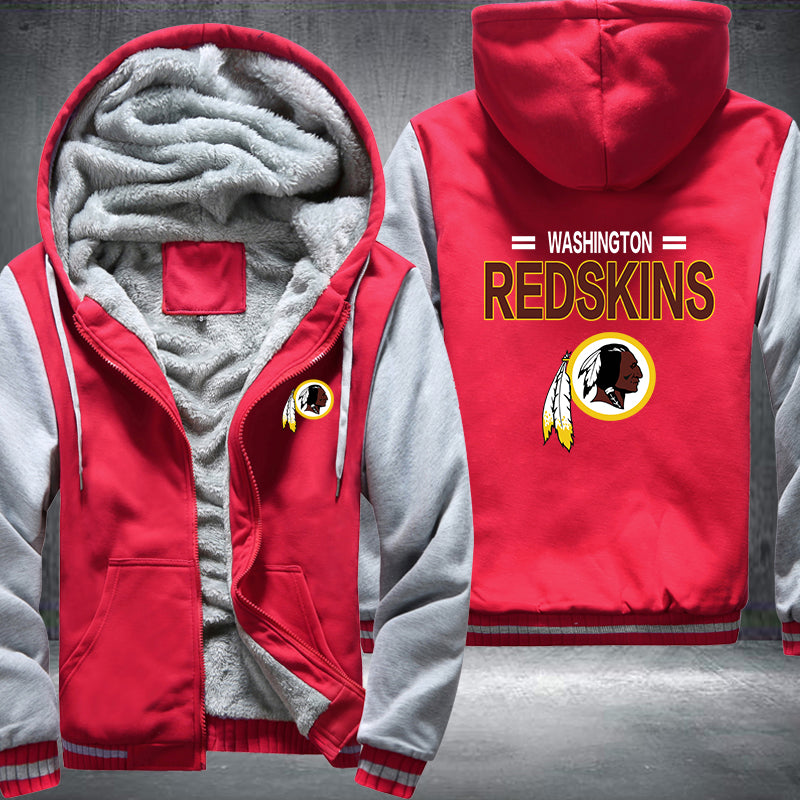 NFL WASHINGTON REDSKINS THICK FLEECE JACKET