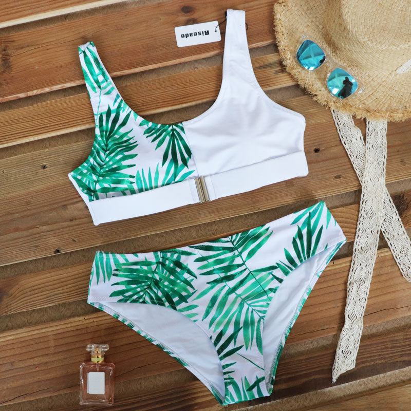 Riseado Sexy Bikini Set Leopard Swimwear Women 2020