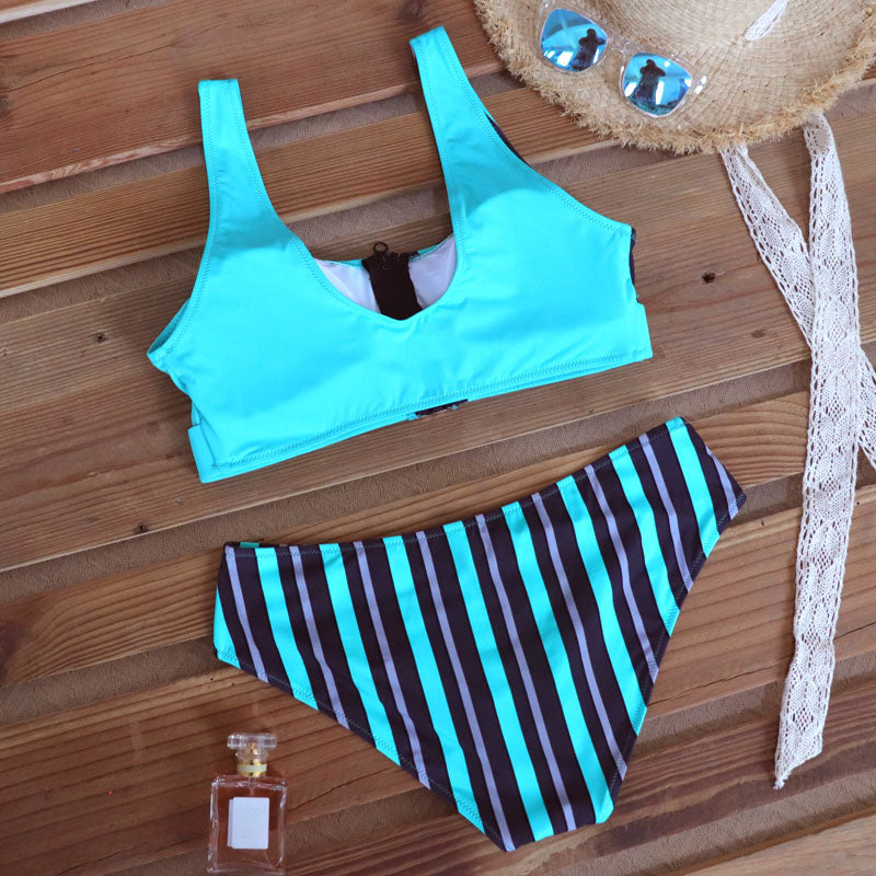 Riseado Sexy Bikini Set Leopard Swimwear Women 2020