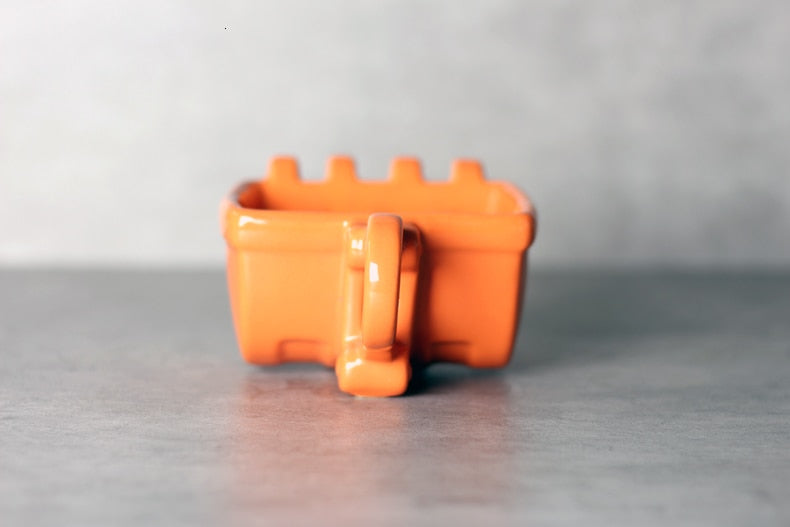 Creative Ceramic Excavator Spoon Bucket Cup Coffee/Tea Mug