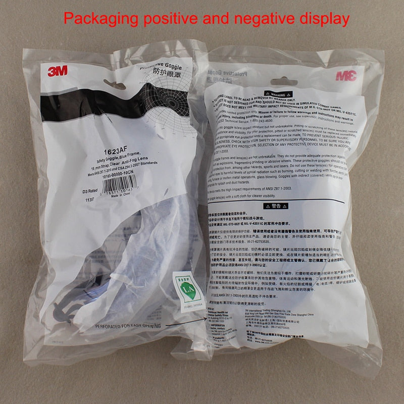 3M 1623AF Protective Goggles
