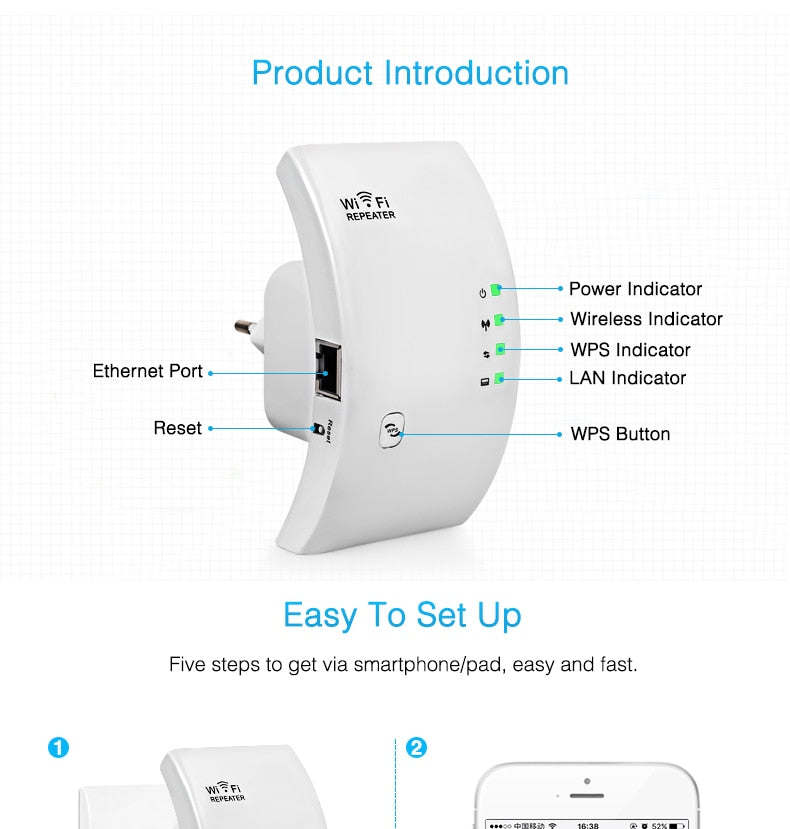 Ultra WIFI Repeater/Extender