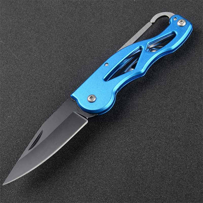 Pocket Survival Rescue Folding Camping Mini Keychain Tactical Hunting Outdoor Knife