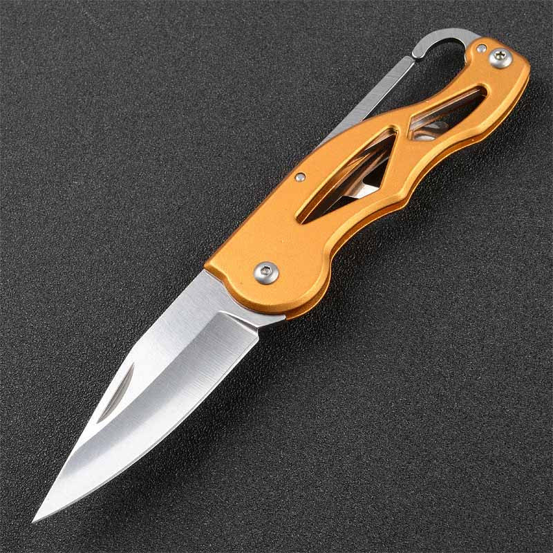 Pocket Survival Rescue Folding Camping Mini Keychain Tactical Hunting Outdoor Knife