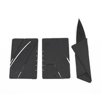 Thumbnail for Credit card knife mini outdoor pocket knife Hunting camping hand tool knife sharp portable survival folding knife