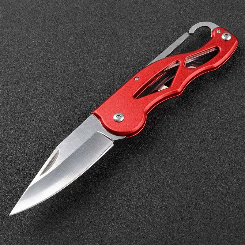 Pocket Survival Rescue Folding Camping Mini Keychain Tactical Hunting Outdoor Knife