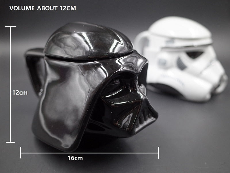 Retro Star Wars 3D Ceramic Coffee/Tea Mugs