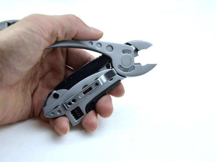 Portable Folding Multifunction Wrench Jaw+Screwdriver+Pliers+Knife Multi Tool Set Survival Gear Mini Tools Pocket Multitool