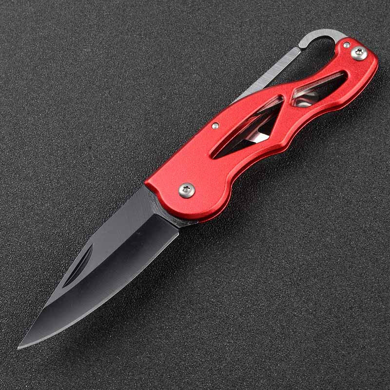 Pocket Survival Rescue Folding Camping Mini Keychain Tactical Hunting Outdoor Knife