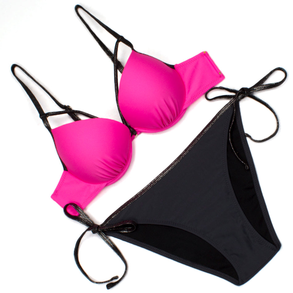 Sexy Bikini Women Bordered Push Swimsuit