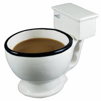 Thumbnail for Creative and funny toilet shaped ceramic mug for multipurpose use