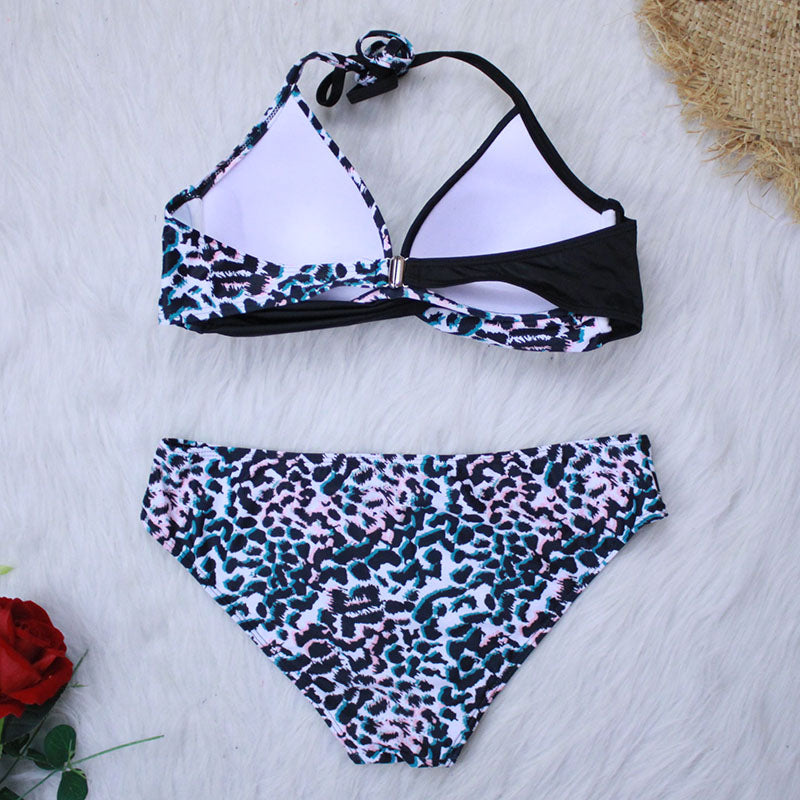 Wire Free Women Sexy Push Up Bikinis Set Swimwear