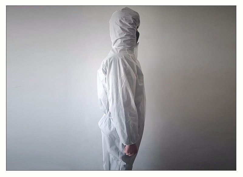 Disposable Anti Infection Bacterial Plastic Isolation Suit