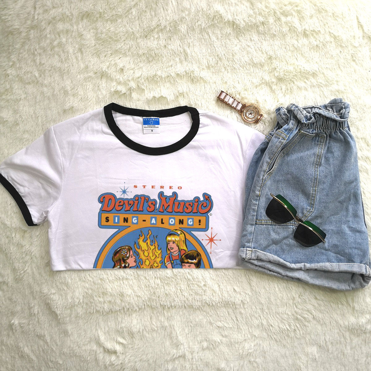 Childhood Devil's Music Sing-A-Long Tshirt