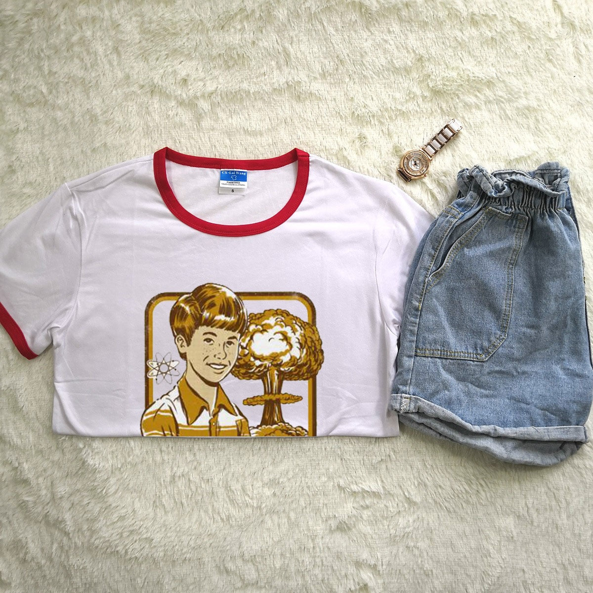Childhood Science Retro Spoof Tshirt