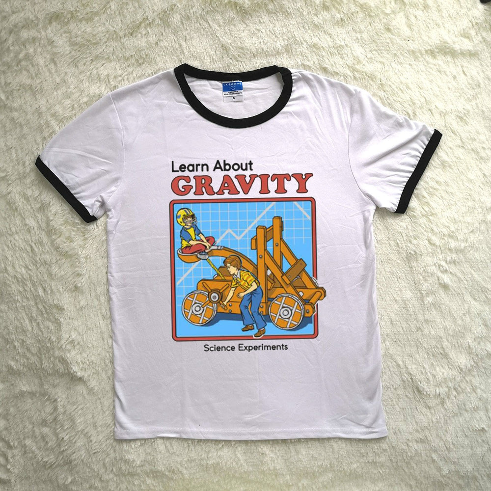 Childhood Learn About Gravity Tshirt