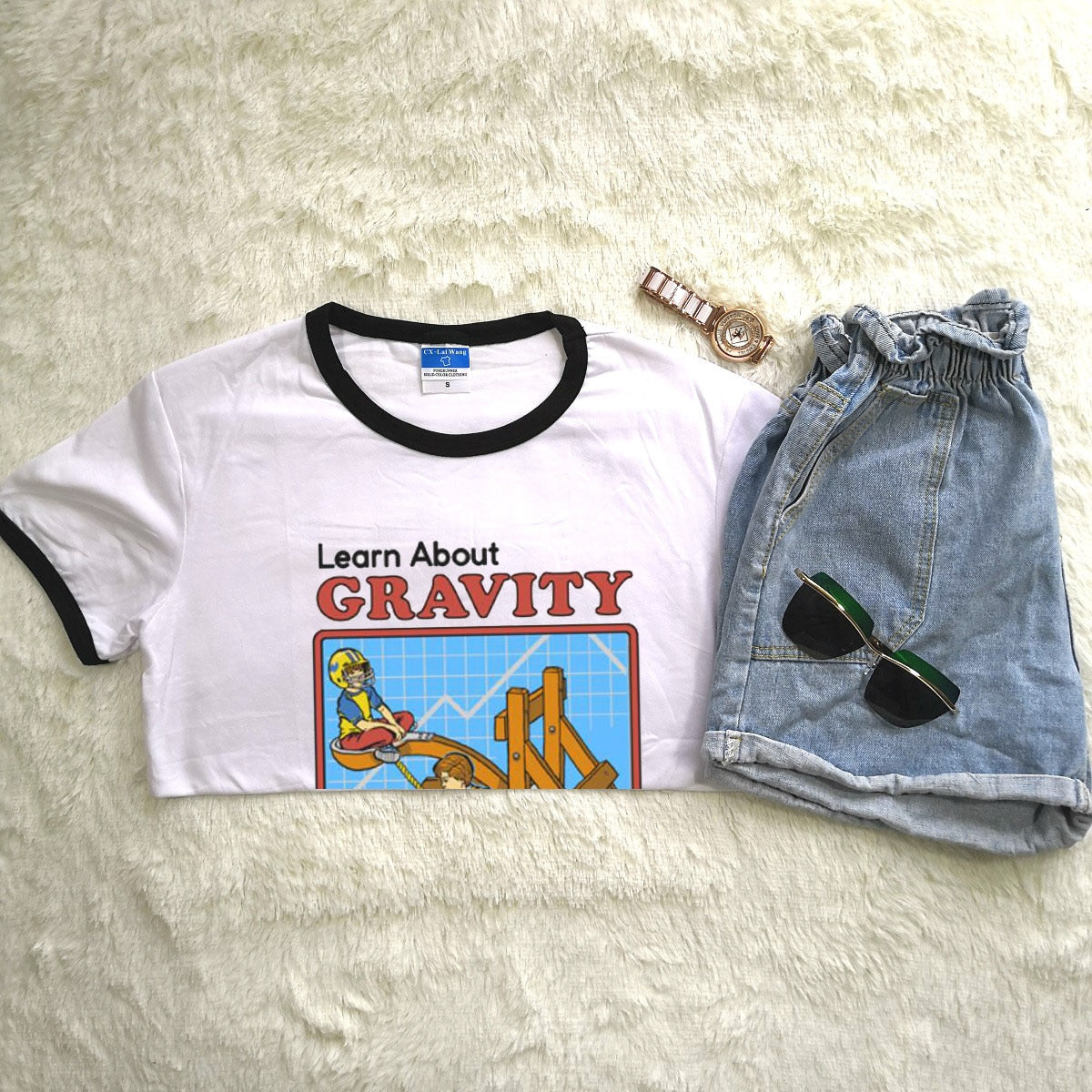 Childhood Learn About Gravity Tshirt