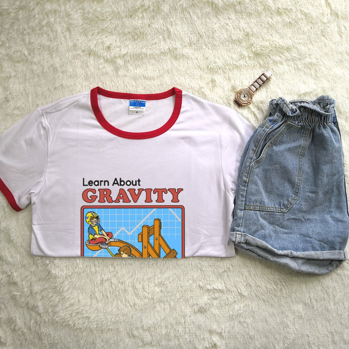 Childhood Learn About Gravity Tshirt