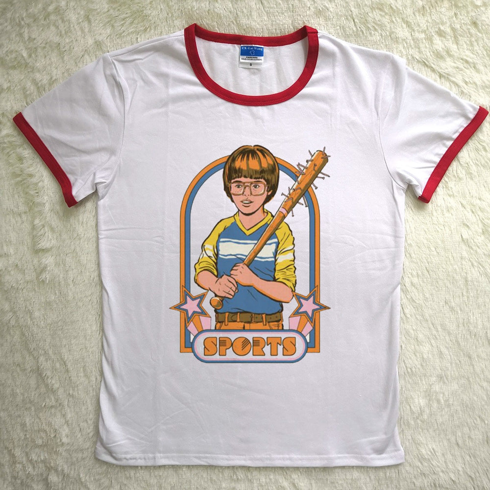 Childhood Sports Retro Spoof Tshirt