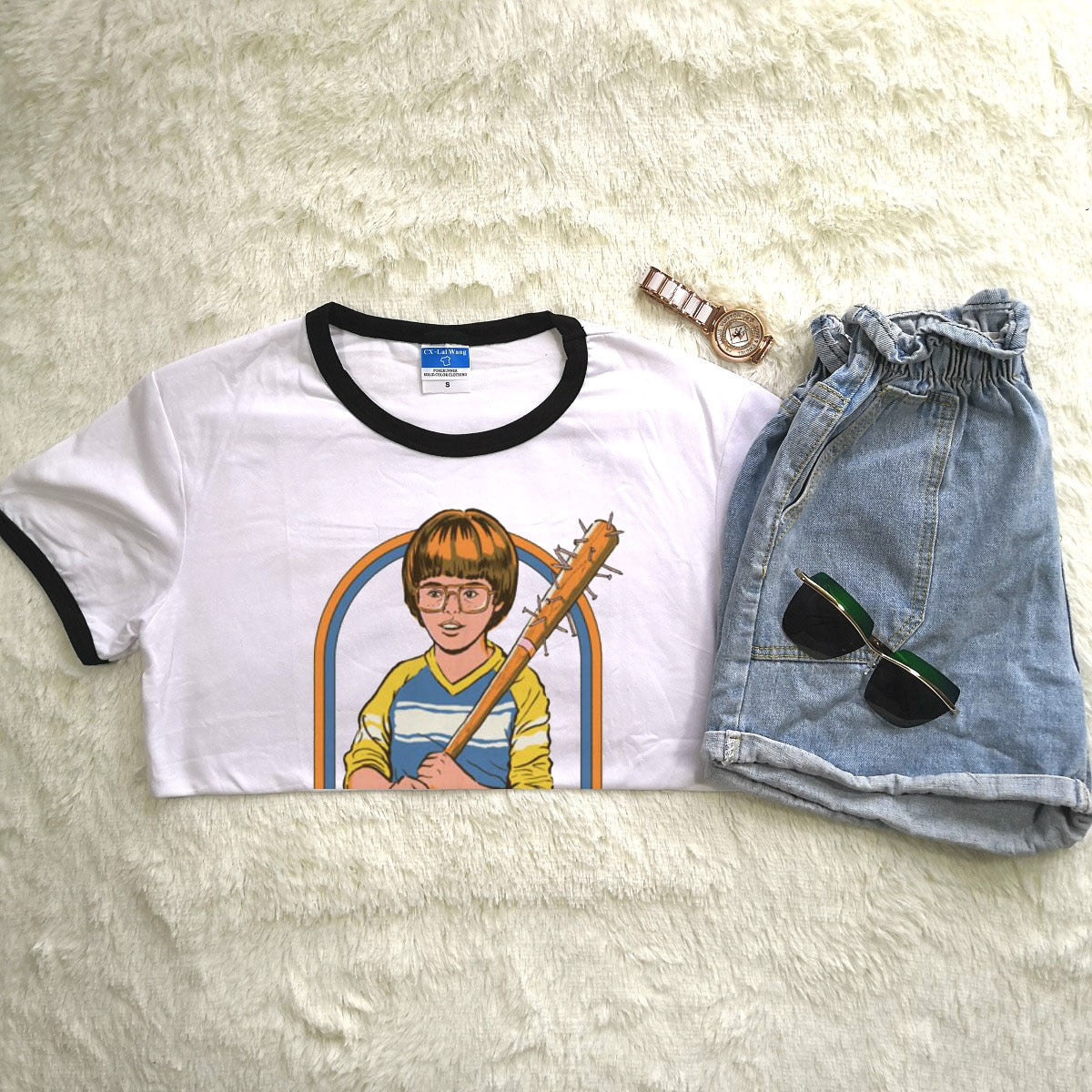 Childhood Sports Retro Spoof Tshirt