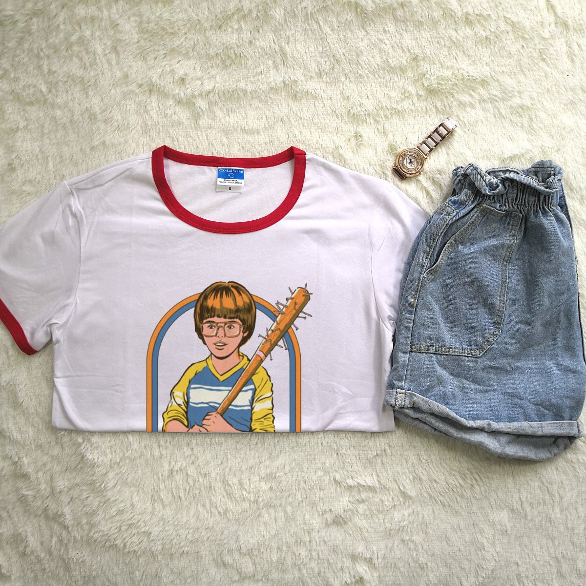 Childhood Sports Retro Spoof Tshirt