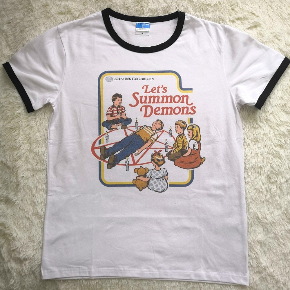 Childhood Let's Summon Demons Tshirt