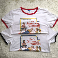 Thumbnail for Childhood Let's Summon Demons Tshirt