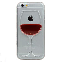 Thumbnail for Wine Lovers Red Wine Cup Liquid Transparent Case Cover For Apple iPhone 4 4S 5C 5 5S 6 6S 6 Plus All Models Phone Cases Back Covers - TshirtNow.net - 1