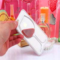 Thumbnail for Wine Lovers Red Wine Cup Liquid Transparent Case Cover For Apple iPhone 4 4S 5C 5 5S 6 6S 6 Plus All Models Phone Cases Back Covers - TshirtNow.net - 5