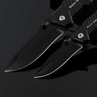 Thumbnail for Cold Steel black blade 57HRC folding outdoor camping knife