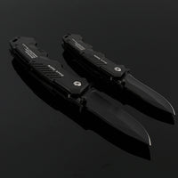 Thumbnail for Cold Steel black blade 57HRC folding outdoor camping knife