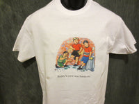 Thumbnail for Childhood Bobby's Crew Was Hardcore White Tshirt - TshirtNow.net - 3