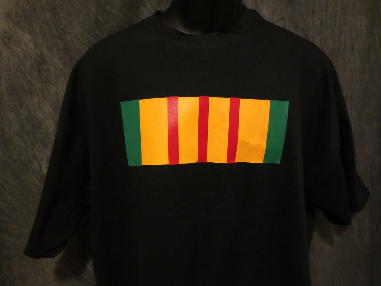 Vietnam Service Ribbon Tshirt: Black - TshirtNow.net - 2