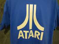 Thumbnail for Atari Logo Tshirt: Blue With White Print - TshirtNow.net - 2