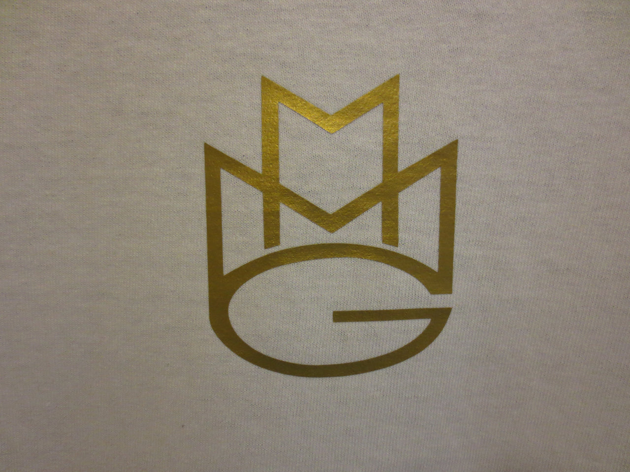 Maybach Music Group Tshirt: White Tshirt with Gold Print - TshirtNow.net - 16