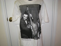 Thumbnail for Charles Mingus White Adult Large Tshirt - TshirtNow.net - 2