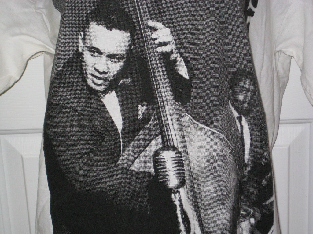 Charles Mingus White Adult Large Tshirt - TshirtNow.net - 1